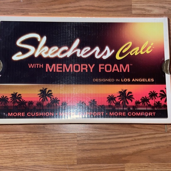 Skechers Cali Brown Suede Memory Foam SIZE 8 - Picture 6 of 7